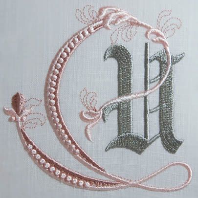 Fleur de Lis Alphabet- C